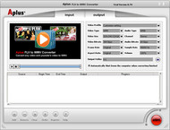 Aplus FLV to WMV converter screenshot